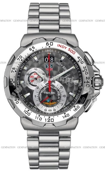 Tag Heuer Formula 1 Indy 500 Grande Date Chronograph Mens Wristwatch CAH101A.BA0854