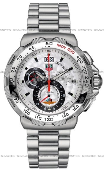 Tag Heuer Formula 1 Indy 500 Grande Date Chronograph Mens Wristwatch CAH101B.BA0854