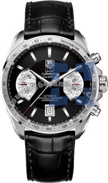 Tag Heuer Grand Carrera Chronograph Calibre 17 RS Mens Wristwatch CAV511A.FC6225