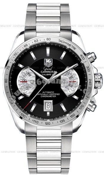 Tag Heuer Grand Carrera Chronograph Calibre 17 RS Mens Wristwatch CAV511G.BA0905