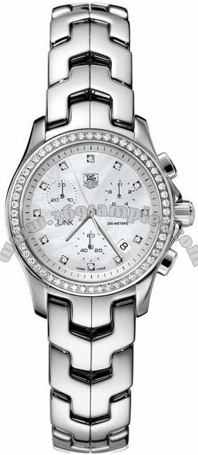 Tag Heuer Link Quartz Chronograph Ladies Wristwatch CJF1314.BA0580