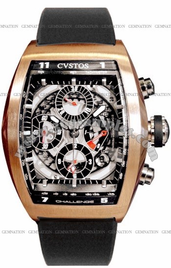 Cvstos Challenge Chronograph Mens Wristwatch CVCRTNRGSV