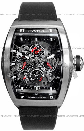 Cvstos Challenge QP-S Perpetual Mens Wristwatch CVQPTNSTGR