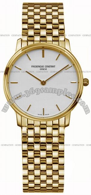 Frederique Constant Index Slim Line Ladies Wristwatch FC-200SW1S5B