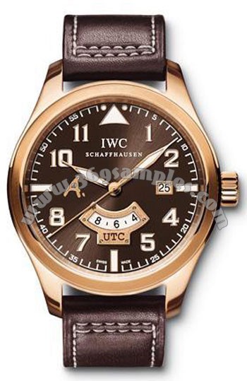 IWC Pilots Watch UTC Antoine de Saint Exupery Mens Wristwatch IW326103