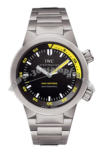 IWC Aquatimer Mens Wristwatch IW353803