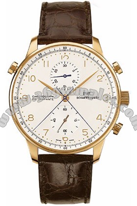 IWC Portuguese Chronograph Ratrrapante Mens Wristwatch IW371203