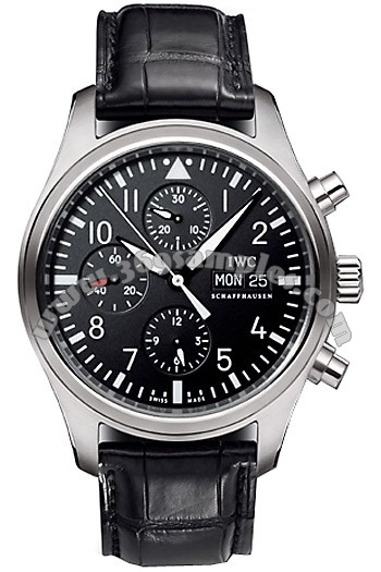 IWC Pilots Watch Chrono-Automatic Mens Wristwatch IW371701