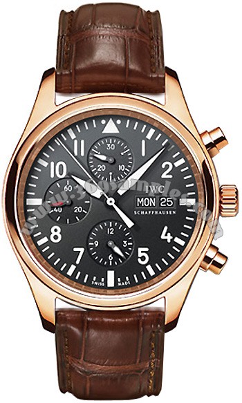 IWC Pilots Watch Chrono-Automatic Mens Wristwatch IW371713