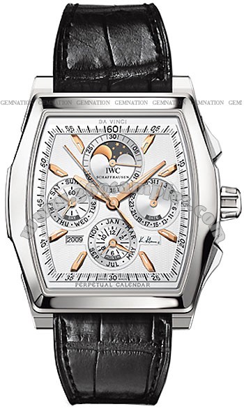 IWC Da Vinci Perpetual Calendar Mens Wristwatch IW376204