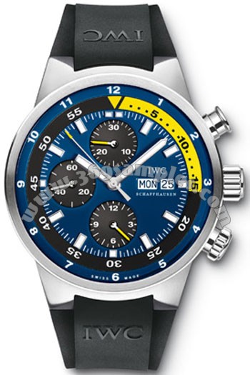 IWC Aquatimer Chronograph Cousteau Divers Mens Wristwatch IW378203