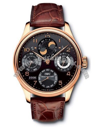 IWC Portuguese Perpetual Calendar Mens Wristwatch IW502119