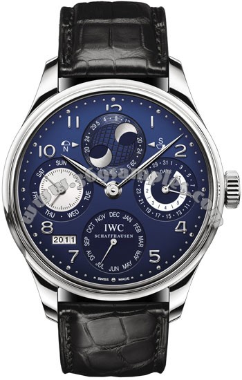IWC Portuguese Perpetual Calendar Mens Wristwatch IW503203