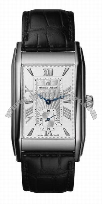 Maurice Lacroix Rectangulaire Petite Seconde Mens Wristwatch MP7009-SS001-110