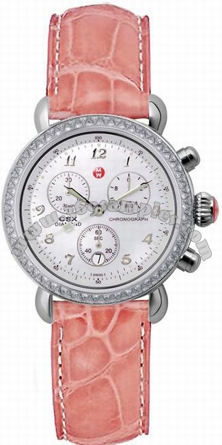 Michele Watch CSX 36 Diamond Ladies Wristwatch MWW03C000012