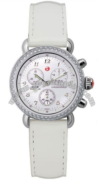 Michele Watch CSX 36 Diamond Ladies Wristwatch MWW03C000085