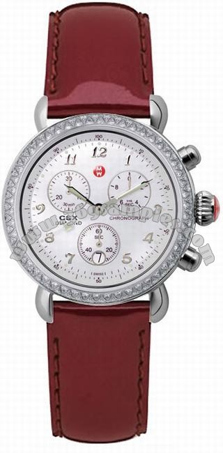 Michele Watch CSX 36 Diamond Ladies Wristwatch MWW03C000098