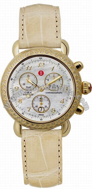 Michele Watch CSX 36 Diamond Ladies Wristwatch MWW03C000179