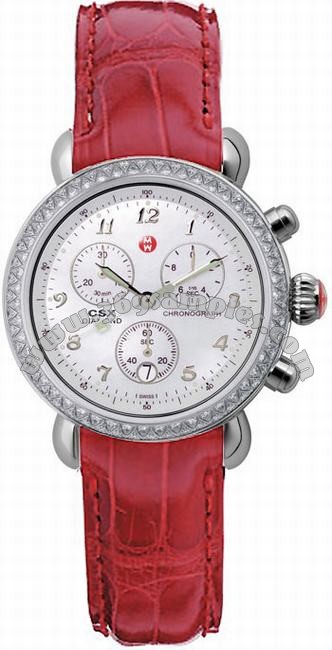 Michele Watch CSX 36 Diamond Ladies Wristwatch MWW03C000324