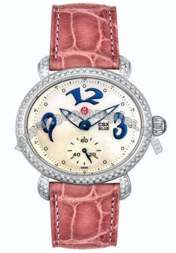 Michele Watch CSX Blue Ladies Wristwatch MWW03E000111