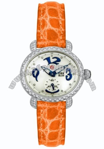Michele Watch CSX Blue/Mini Ladies Wristwatch MWW03F01A2025/ORG