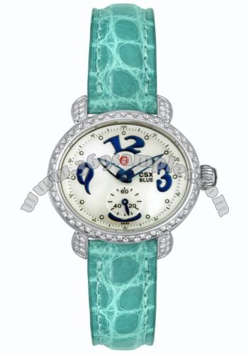 Michele Watch CSX Blue/Mini Ladies Wristwatch MWW03F01A2025/TURQ