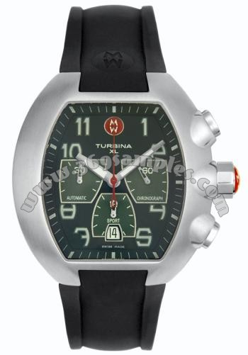 Michele Watch Turbina XL Mens Wristwatch MWW10B000005