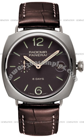 Panerai Radiomir 8 days Titanio 45mm Mens Wristwatch PAM00346