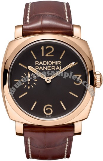 Panerai Special Editions Radiomir 1940 Oro Rosso Mens Wristwatch PAM00398