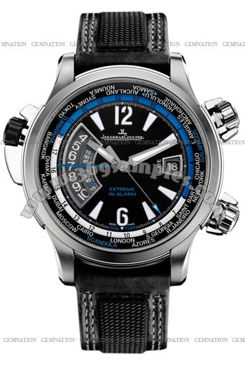 Jaeger-LeCoultre Master Compressor W-Alarm TIDES OF TIME Mens Wristwatch Q177847T