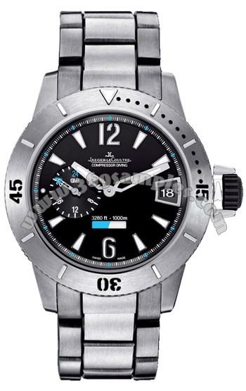 Jaeger-LeCoultre Master Compressor Diving GMT Mens Wristwatch Q187T170