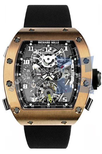 Richard Mille RM 008 Tourbillon Split Seconds Chronograph Mens Wristwatch RM008-V2-RG