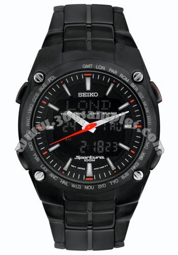 Seiko Sportura Mens Wristwatch SNJ011