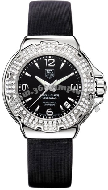 Tag Heuer Formula 1 Glamour Diamonds Ladies Wristwatch WAC1214.BC0839