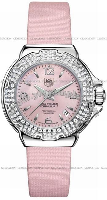 Tag Heuer Formula 1 Glamour Diamonds Ladies Wristwatch WAC1216.FC6220