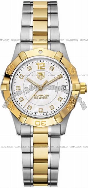 Tag Heuer Aquaracer 32mm Medium Ladies Wristwatch WAF1320.BB0820