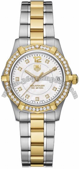 Tag Heuer Aquaracer 32mm Medium Ladies Wristwatch WAF1350.BB0820