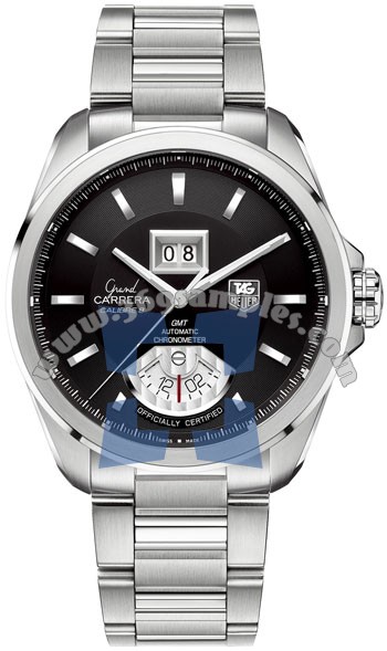 Tag Heuer Grand Carrera Calibre 8 RS Grand Date GMT Mens Wristwatch WAV5111.BA0901