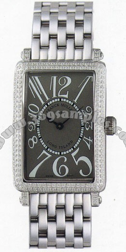 Franck Muller Ladies Large Long Island Large Ladies Wristwatch 1002 QZ D-3