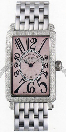 Franck Muller Ladies Large Long Island Large Ladies Wristwatch 1002 QZ D-4