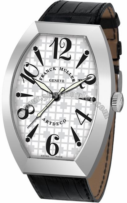 Franck Muller Art Deco Midsize Mens Wristwatch 11000 K SC