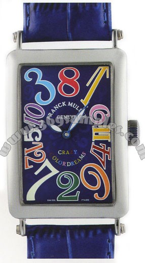 Franck Muller Long Island Crazy Hours Large Unisex Unisex Wristwatch 1200 CH-8