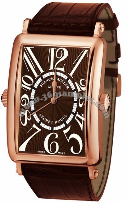 Franck Muller Secret Hours 1 Large Mens Wristwatch 1300 SE H1