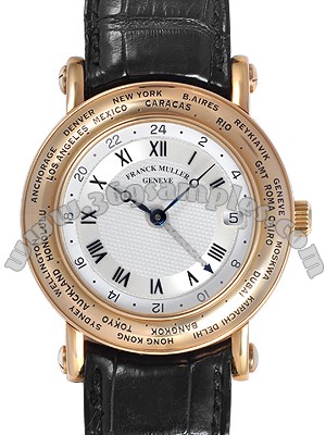 Franck Muller World Time Large Mens Wristwatch 2800HM
