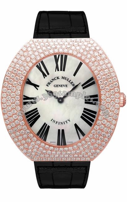 Franck Muller Infinity Ellipse Extra-Large Ladies Ladies Wristwatch 3650 QZ R D