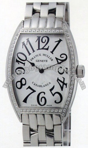 Franck Muller Casablanca Midsize Mens Wristwatch 5850 C O-7 or 5850 CASA O-7