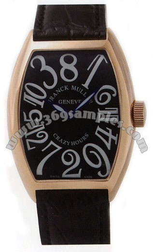 Franck Muller Cintree Curvex Crazy Hours Midsize Unisex Unisex Wristwatch 5850 CH-14