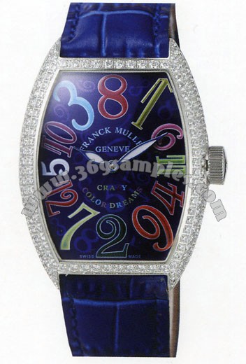 Franck Muller Cintree Curvex Crazy Hours Midsize Unisex Unisex Wristwatch 5850 CH-2