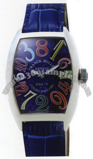Franck Muller Cintree Curvex Crazy Hours Midsize Unisex Unisex Wristwatch 5850 CH-9