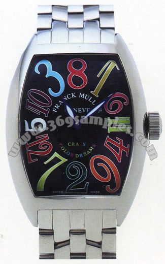 Franck Muller Cintree Curvex Crazy Hours Midsize Unisex Unisex Wristwatch 5850 CH COL DRM O-1